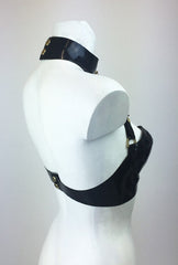 Zena Buckle Bra - Black - Ready to Ship