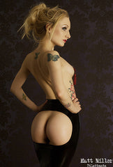 Cheeky Pencil Skirt - Black - Ready to Ship