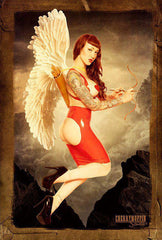 Cheeky Pencil Skirt - Black - Ready to Ship