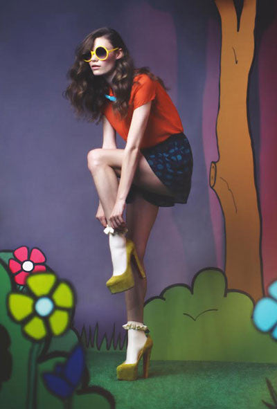 Frilled Ankle Socks EU