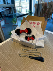 Bondage Bunny Bow Tie Collar