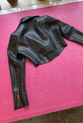 Cropped Biker Jacket