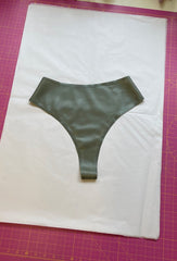 High Waist Thong - Black - Ready to Ship