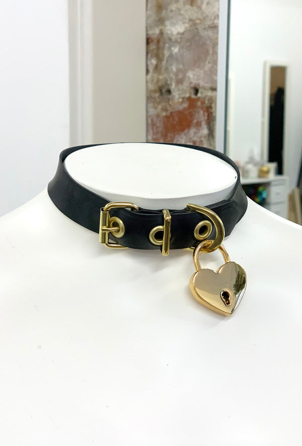 Spilt Milk Collar - Black - Ready to Ship