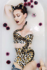 Leopard High Waisted Hot Pants