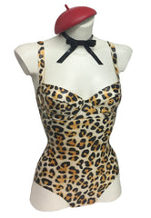 Leopard High Waisted Hot Pants