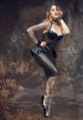 Morgana Belted Peplum