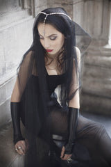 Fingerless Elbow Gloves