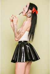 Skater Skirt -  Black - XS - Ready to Ship