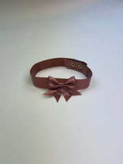 Glitter Bow Choker XS-S - SAMPLE SALE