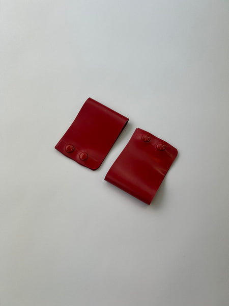 Shirt Cuffs Red - SAMPLE SALE