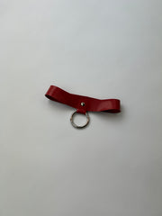 O Ring Choker L Red + Silver - SAMPLE SALE