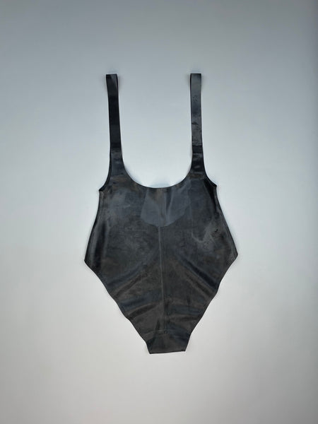 Open Front Bodysuit Black S - SAMPLE SALE