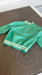 Varsity Jacket Jade green Size Small SAMPLE SALE