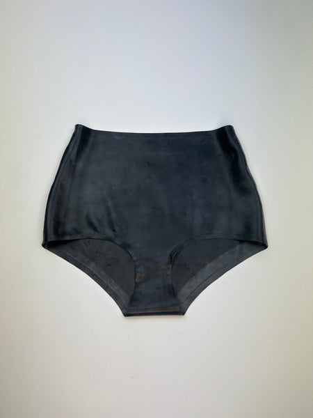 High Waist Low Leg Knickers Black S / UK10 - SAMPLE SALE