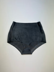 High Waist Low Leg Knickers Black S / UK10 - SAMPLE SALE