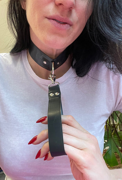 Marilyn Collar - Black + Gold - S & L - Ready to Ship