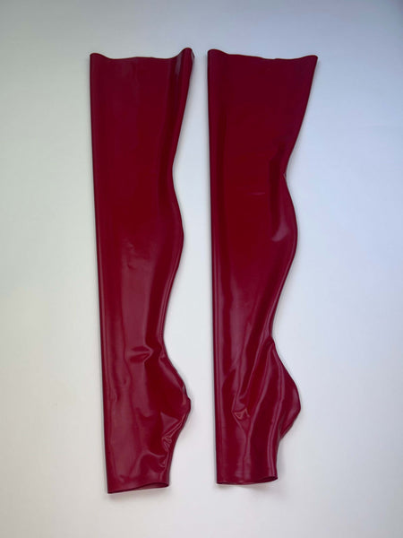 Stirrup Stockings Red XS - SAMPLE SALE