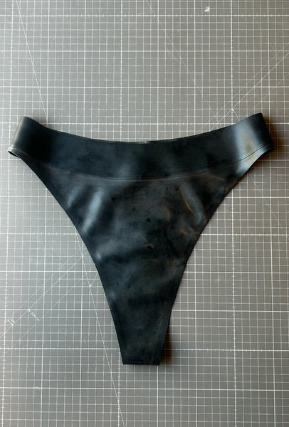 Super high 80's thong - Black - M - Ready to Ship!