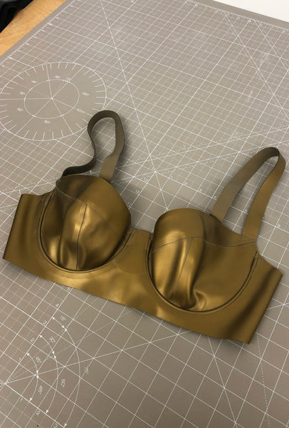 Classic Underwired Bra Old Gold Size 36DD