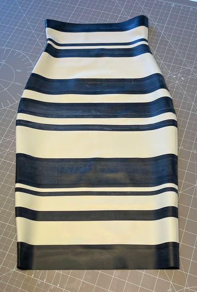 High Waisted Striped Pencil Skirt - XXS - Sample Sale