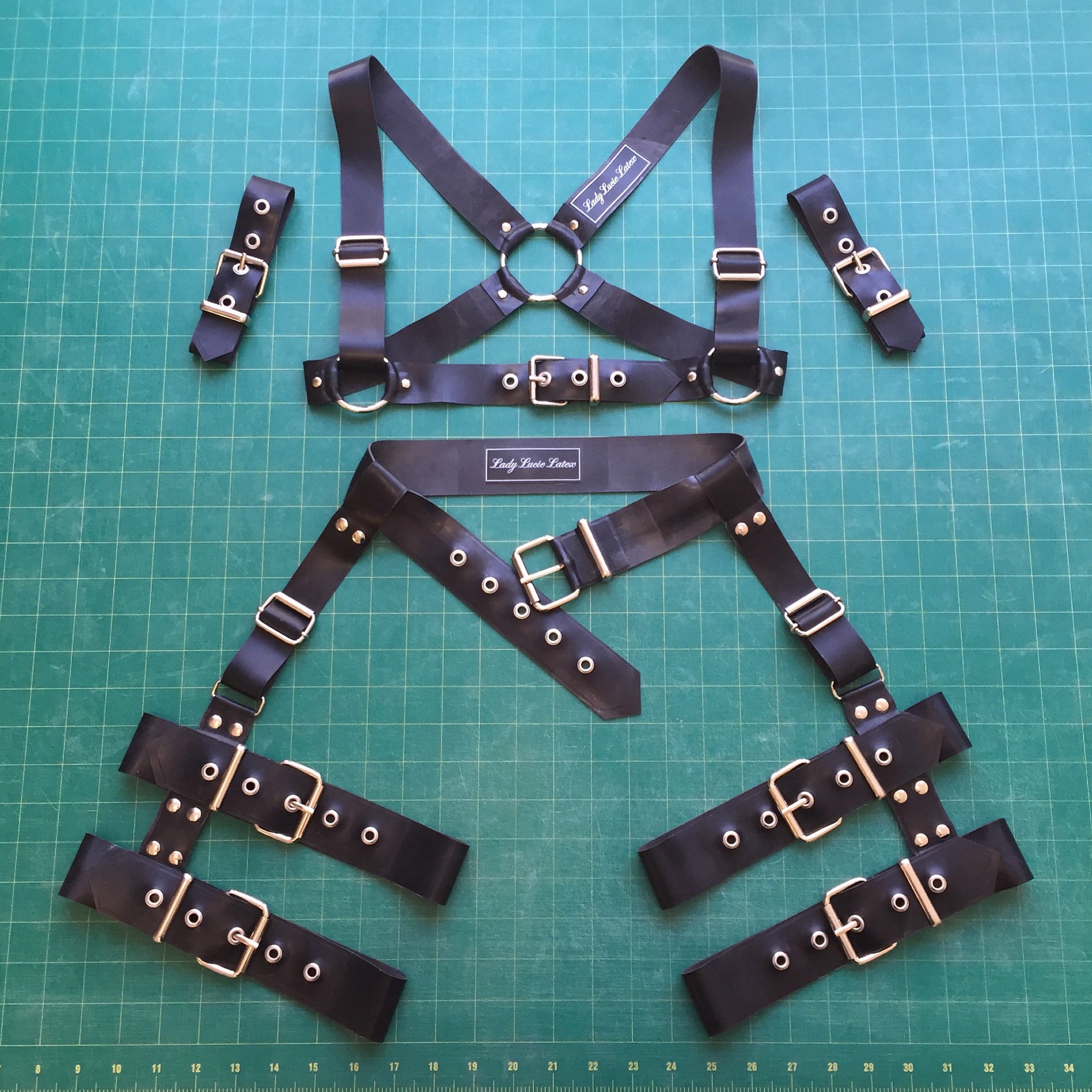 Buckle Up Harness Set – Lady Lucie Latex