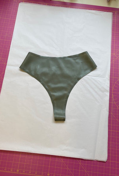 High Waist Thong S - SAMPLE SALE