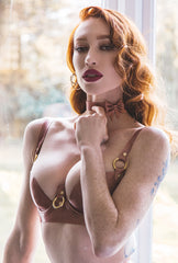 Glitter Bow Choker XS-S - SAMPLE SALE