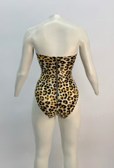 Leopard Bra Cup Bodysuit