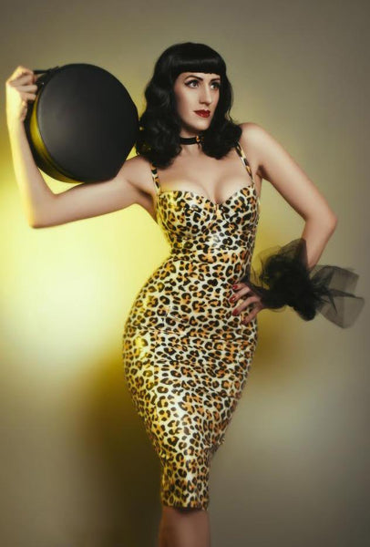 Leopard Wiggle Dress