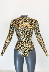 Leopard Long Sleeve Bodysuit