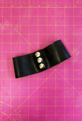 Zena Choker Black + Silver S / UK10